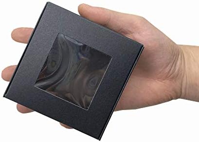 FERENLI 20Pcs Clear Plastic Window Gift Boxes