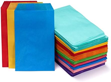 Quotidian Rose Pink Flat Greaseproof Sandwich Bags Pack of 100