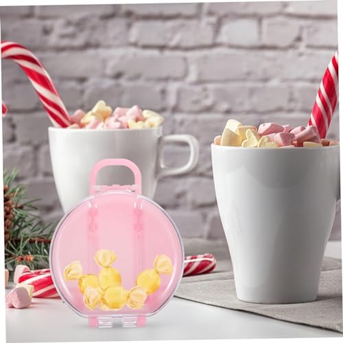 Unomor 12pcs Mini Round Candy Boxes for Weddings Parties and Birthdays