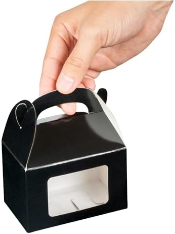Restaurantware Bio Tek 4x25x25 Inch Gable Boxes 25 Pack