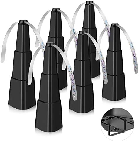 Fly Fans for Tables 6 Pack Black