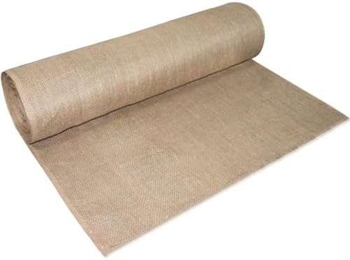 Tcevily Garden Burlap Roll 40x50 Feet Natural Jute