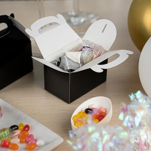 Restaurantware Bio Tek 4x25x25 Inch Gable Boxes - 25 Pack