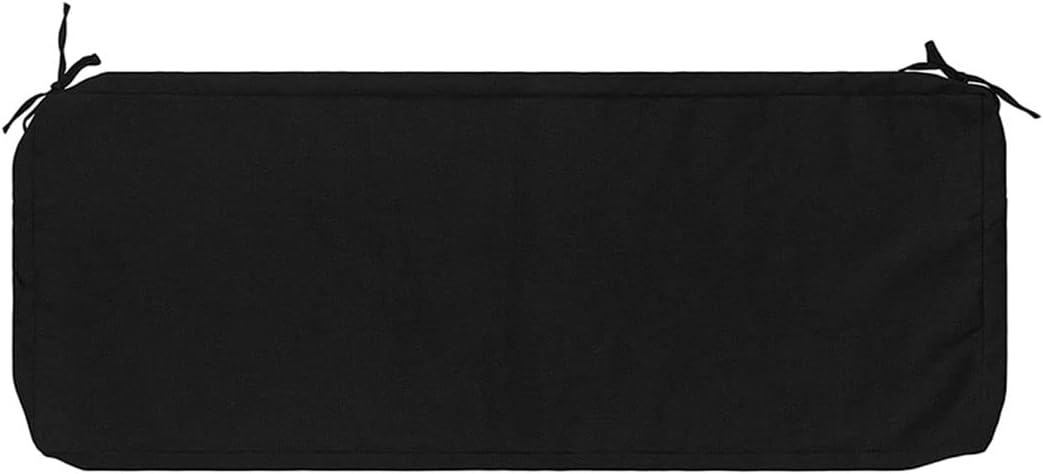 FUNHOME Outdoor Bench Cushion Cover Black