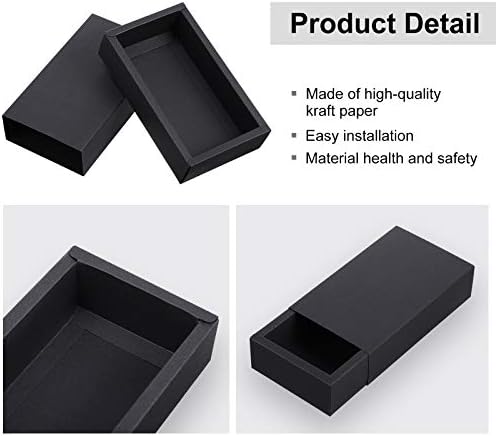 Zonon 15 Piece Kraft Paper Drawer Boxes 59 x 31 x 16 Inch