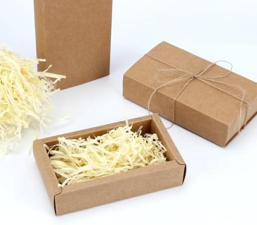 20Pcs Kraft Paper Drawer Box Set for Gifts