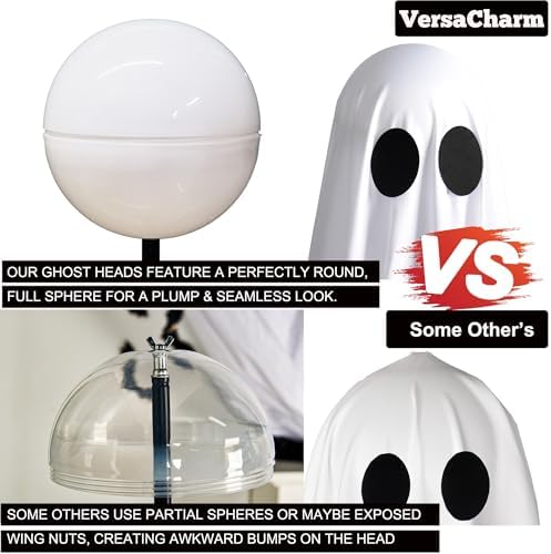 VersaCharm Halloween Ghost Decorations 2 Pack