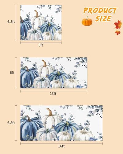 Thanksgiving Garage Door Banner 7x8 ft