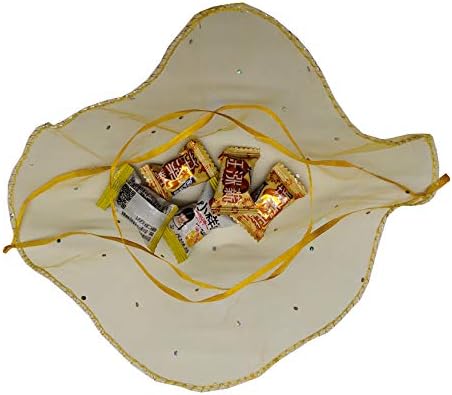 100pcs Gold Sheer Organza Favor Bags