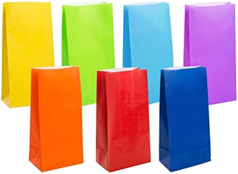 KEYYOOMY Mini Rainbow Party Bags 50 Count