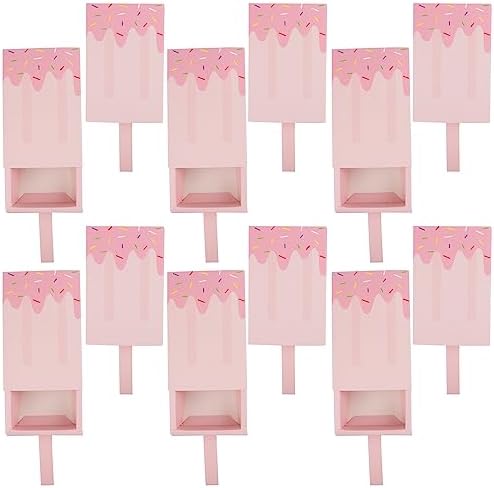 AUEAR 12 Pack Popsicle Shape Candy Gift Box