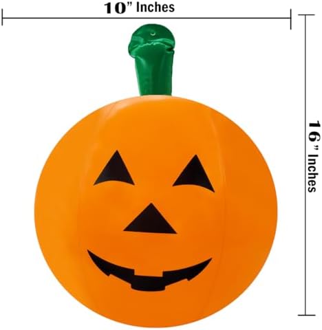 Halloween Pumpkin Inflatable Decorations 3-Pack