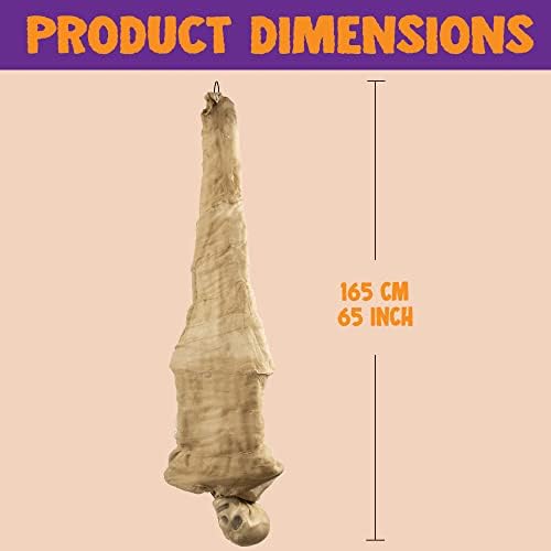 JOYIN 65 Inch Halloween Hanging Dead Body Prop