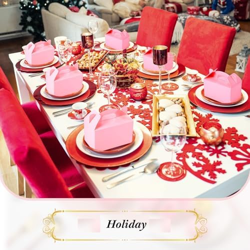 Chrisfall 36 Pcs Gable Treat Boxes for Birthday Wedding Halloween Party Supplies