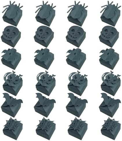 SaktopDeco 24 Piece Halloween Treat Boxes
