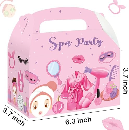 Umoni Spa Favor Box Set 12PCS for Parties