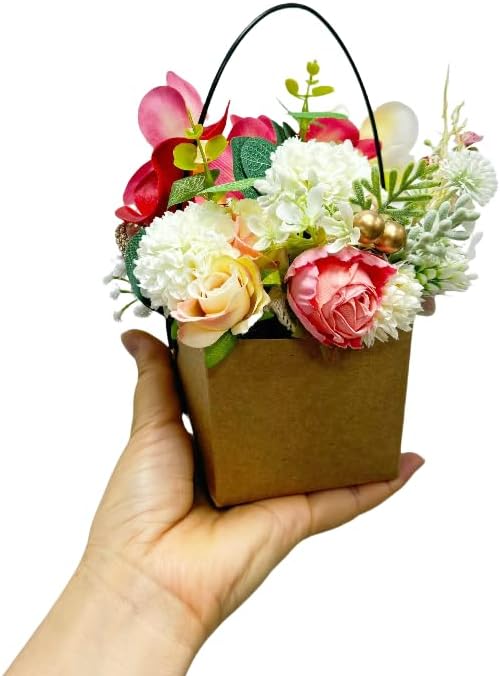 Urier 40 Piece Succulent Wraps with Handles
