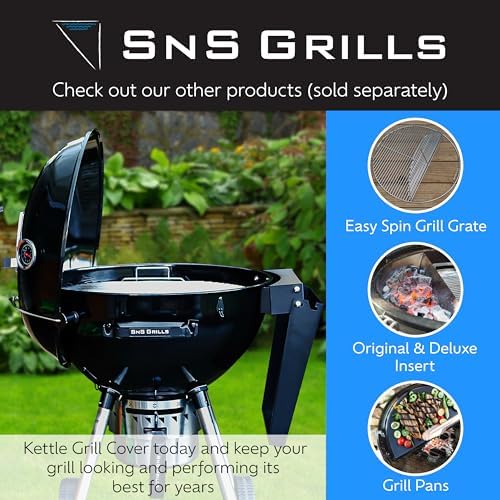 SnS Grills Slow N Sear Mini Drip Pan - 18 Weber Kettle Compatible