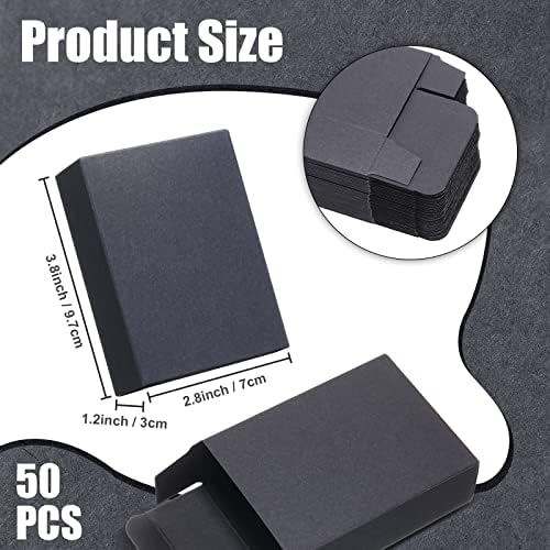 50 Pcs Kraft Soap Boxes for Party Favors and Gifts