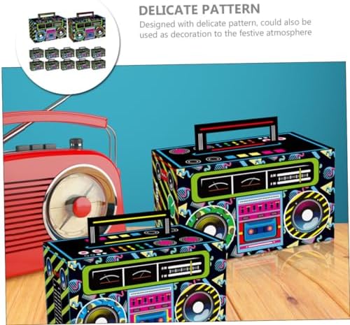 SOIMISS 12pcs Retro Cassette Tape Candy Box Party Favor Containers