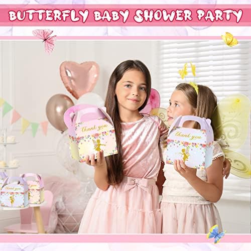 TaoBary 12 Pcs Floral Fairy Gift Boxes Set