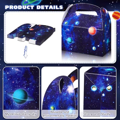 Nezyo Galaxy Space Gift Boxes 24 Pcs 48x24x52 Inches