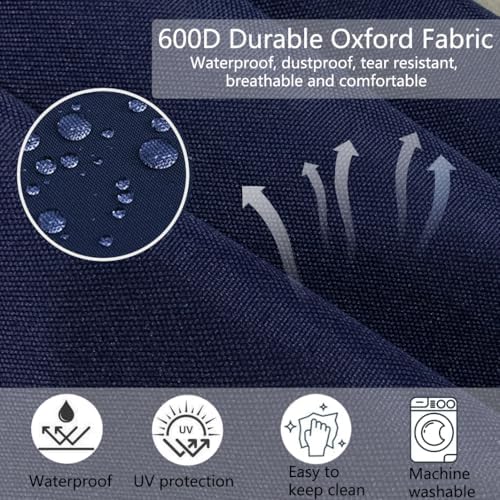 Sqodok Deep Outdoor Cushion Covers 4PCS Set
