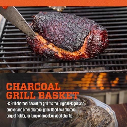 PK Grills Charcoal Basket Tray for BBQ