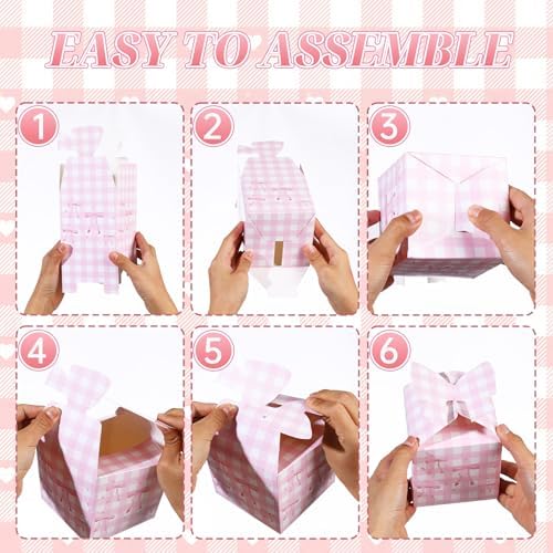 Glavatrix Pink Bow Treat Boxes 12PCS