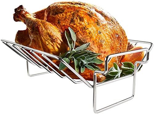 BONPAZ Rib and Roast Rack for Big Green Egg