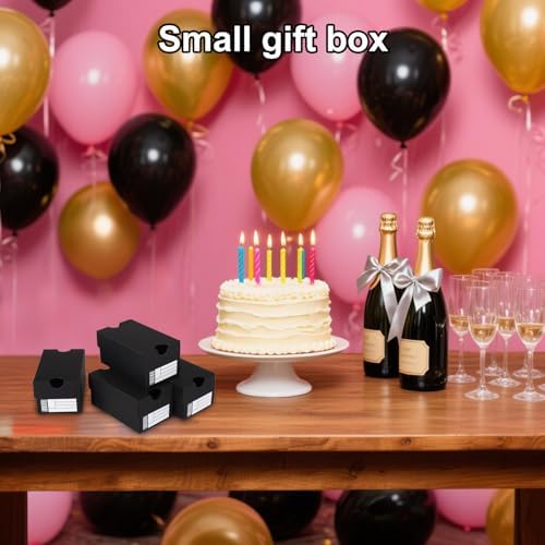 36pcs Mini Shoe Gift Boxes Black Sports Theme Party Favor Boxes