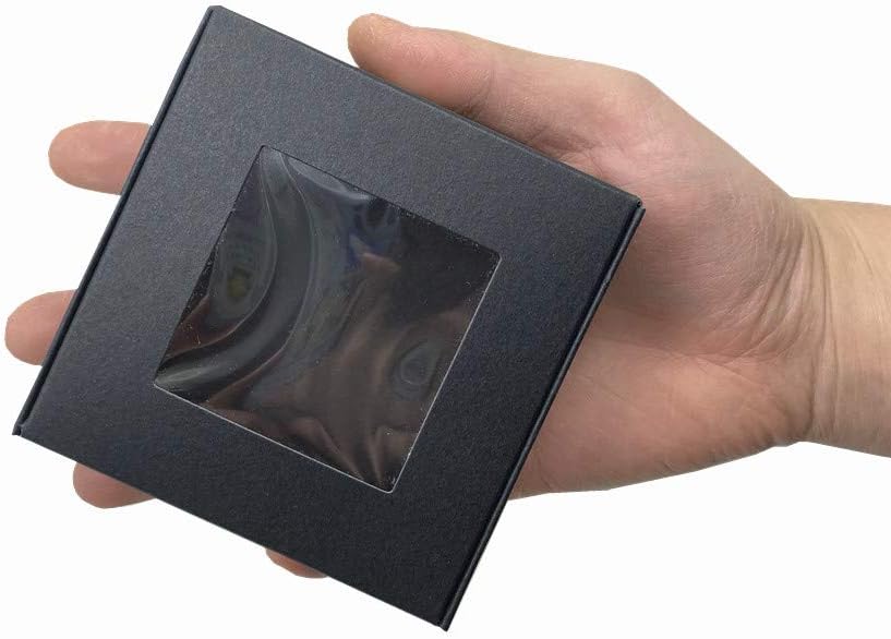 FERENLI 20Pcs Clear Plastic Window Gift Boxes