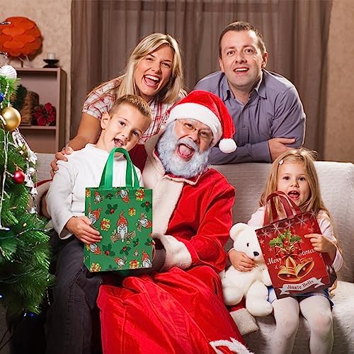 YANGTE 24 Pack Christmas Gift Bags with Handles
