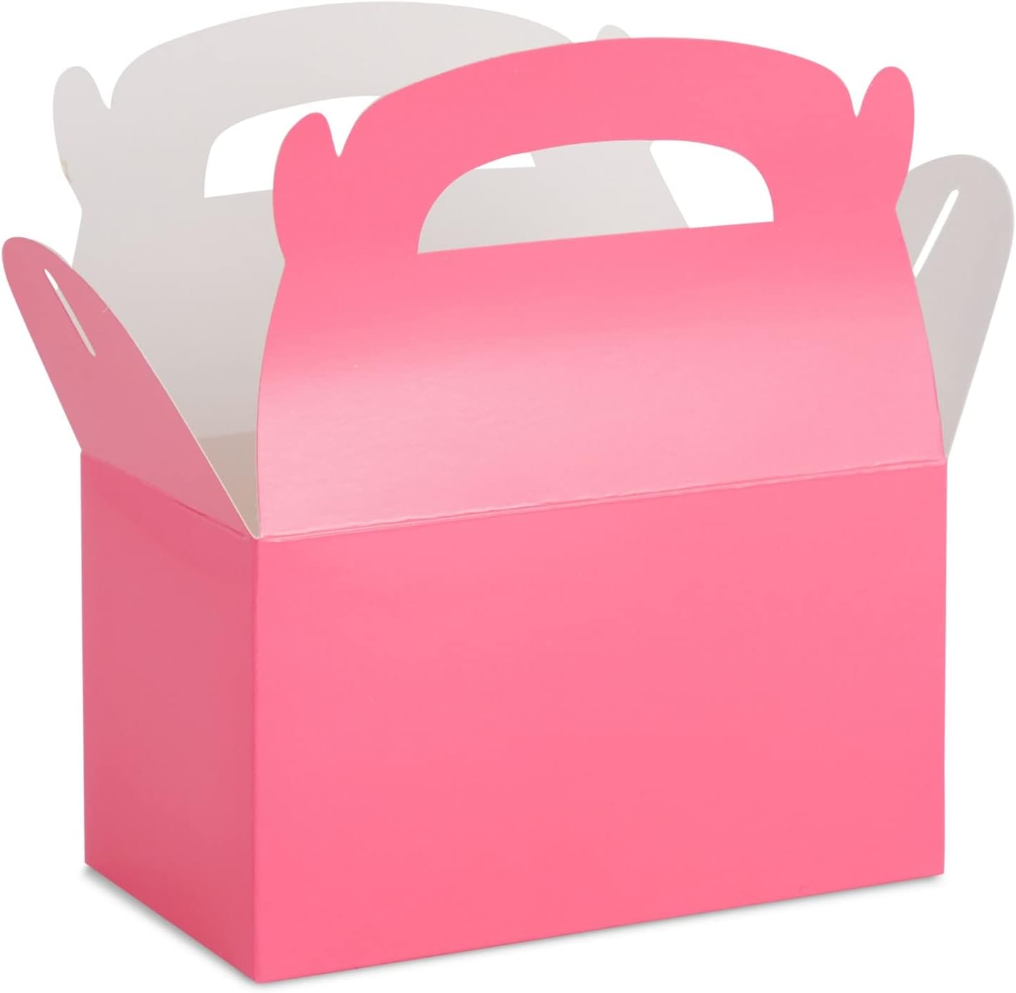 BLUE PANDA 24 Pack Pink Gable Boxes for Parties