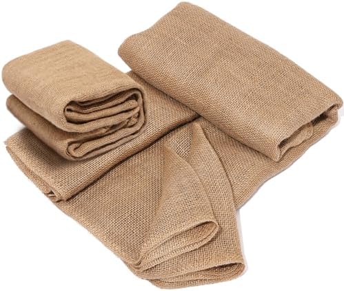 40 x 20 Feet Premium Natural Burlap Fabric Roll