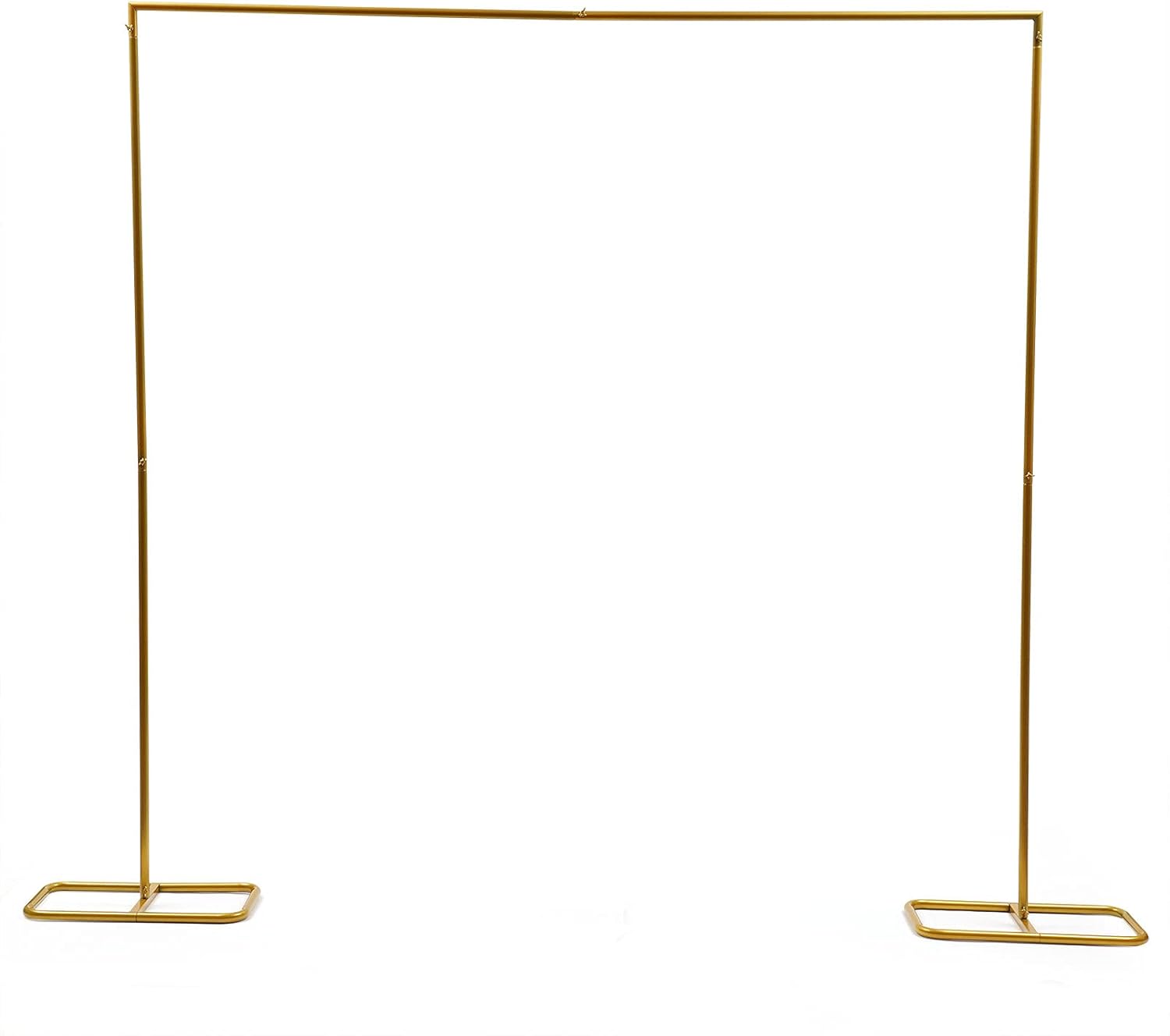 Gold Iron Square Wedding Arch Decor 66ft x 69ft