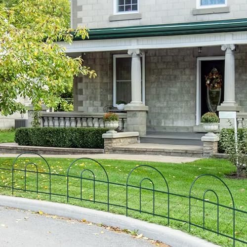 Decorative Garden Folding Border Fence 18in X 50ft