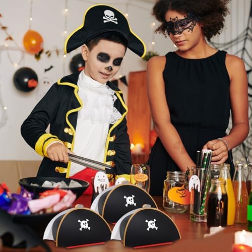 Spakon Pirate Hat Treat Boxes 12 Pack