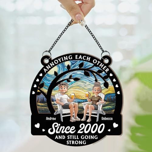 Macorner Personalized Window Suncatcher Ornament