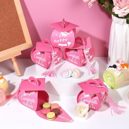 Glavatrix 40 Pcs Graduation Cap Gift Box with Tassel