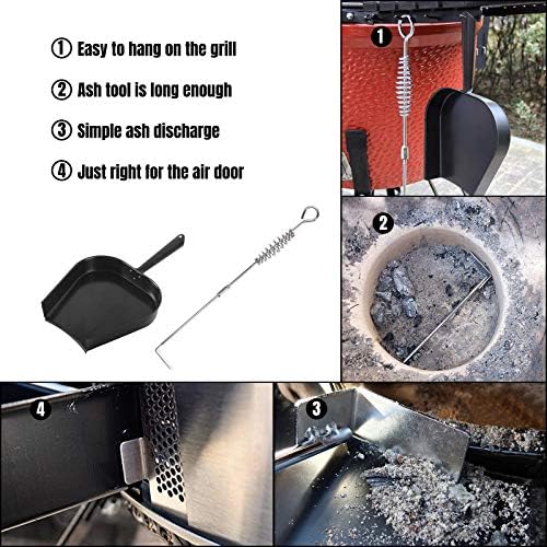 Kamado Factory Ash Tool and Pan for Big Green Egg