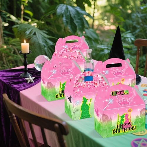 Witch Elphaba Party Favors Boxes Candy Treat Containers