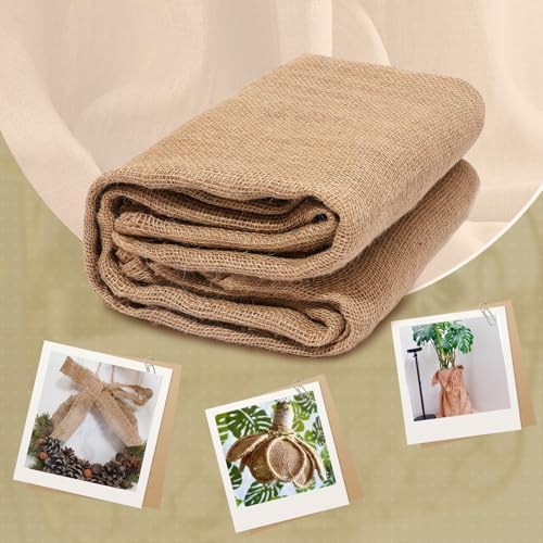 40 x 20 Feet Premium Natural Burlap Fabric Roll