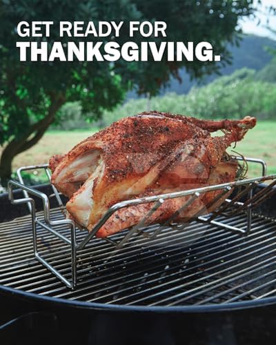 BONPAZ Rib and Roast Rack for Big Green Egg