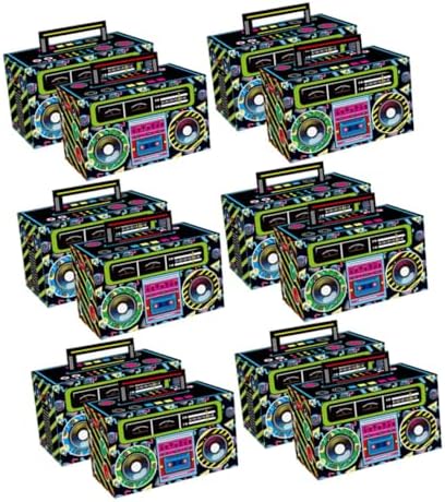 SOIMISS 12pcs Retro Cassette Tape Candy Box Party Favor Containers