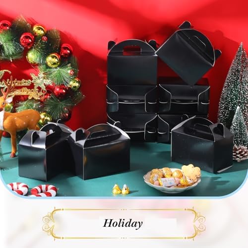 Chrisfall 36 Pcs Gable Treat Boxes for Party Supplies