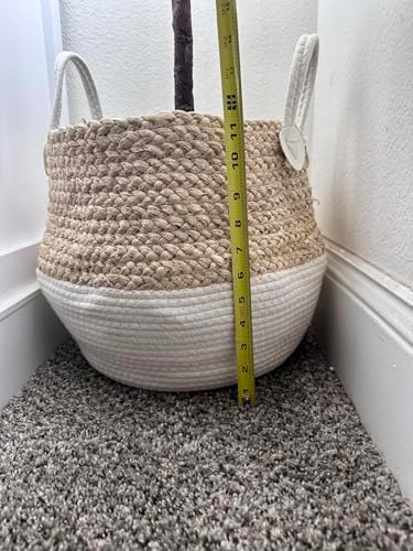 Corn Husk Handwoven Indoor Plant Pot Storage Basket