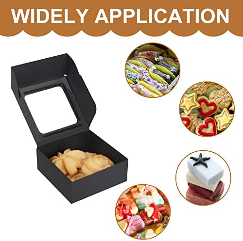 COTOPHER 30Pcs Mini Kraft Soap Boxes with Window