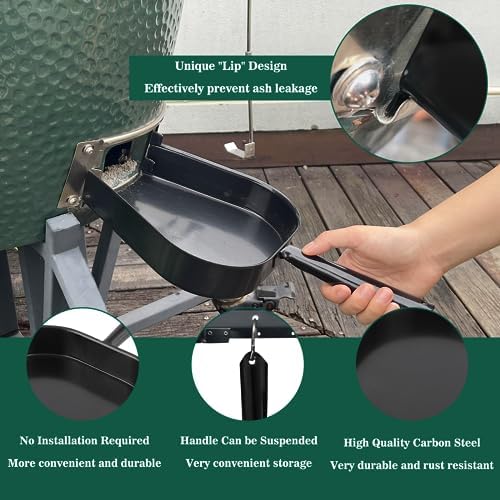 Kamado Factory Ash Tool and Pan for Big Green Egg