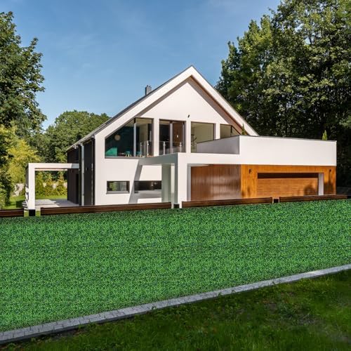 AOKIE 20x20 Inch Artificial Grass Wall Panels Decor Set